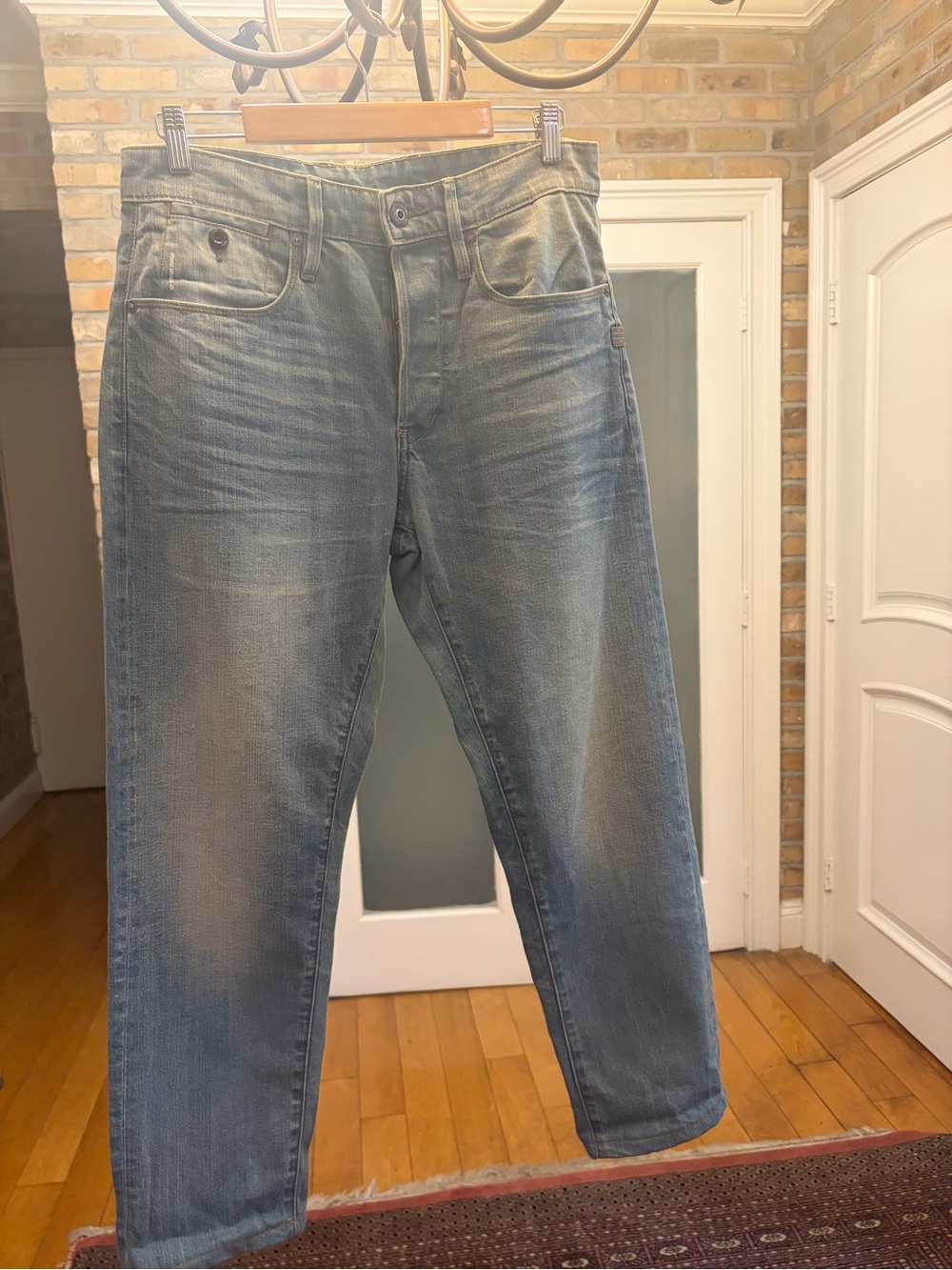 G-Star Relaxed Light Blue Washed Jeans